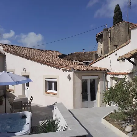 別荘 Le Logis Du Moulin Avec Jacuzzi, A 800m De La Cite Medievale *